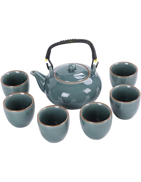 Chinese/Japanese Tea Set,Kiln Transformation Chinese Handmake Jianzhan,Handmade Chinese Tea Cups Porcelain Tea Cups - Kungfu Teacup Jianzhan Ceramic Tea Cup Set A13 Multicolor/769