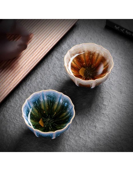 110ml Jianzhan Tea Cup Tea Set Master Cup Single Cup Ceramic Tea Tasting Cup