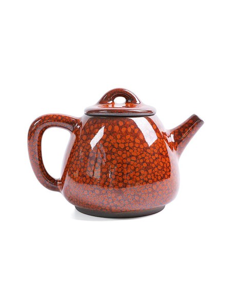 Orange Teapot