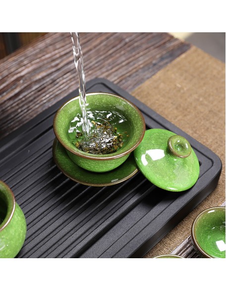 Emerald Tea Set