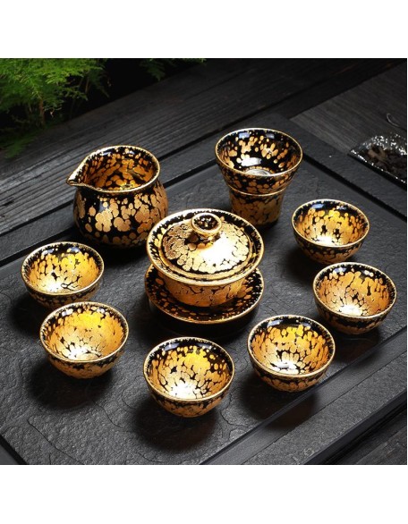 Gold Tea Set