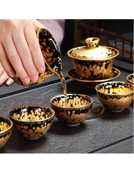 Gold Tea Set