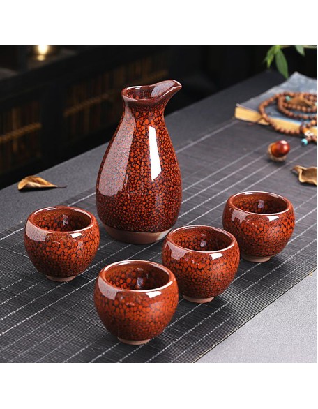 Orange Sake Set